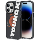 Apple iPhone 14 Pro Kılıf M-safe Şarj Özellikli Youngkit Binfen Serisi Yazı Temalı Kapak