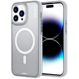 Apple iPhone 14 Pro Kılıf M-safe Şarj Özellikli Youngkit Rock Sand Serisi Kapak