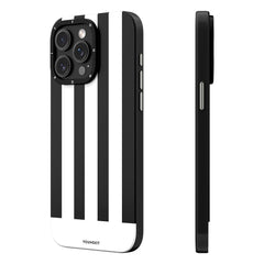 Apple iPhone 14 Pro Kılıf M-safe Şarj Özellikli Youngkit Striped Piano Keys Serisi Kapak