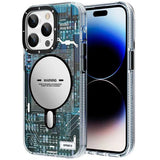 Apple iPhone 14 Pro Kılıf M-safe Şarj Özellikli YoungKit Technology Serisi Kapak