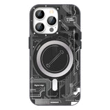 Apple iPhone 14 Pro Kılıf M-safe Şarj Özellikli YoungKit Technology Serisi Kapak