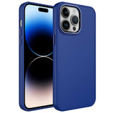 Apple iPhone 14 Pro Kılıf Metal Çerçeve ve Buton Tasarımlı Silikon Zore Luna Kapak
