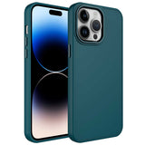 Apple iPhone 14 Pro Kılıf Metal Çerçeve ve Buton Tasarımlı Silikon Zore Luna Kapak
