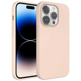 Apple iPhone 14 Pro Kılıf Sıvı Teknolojili Silinebilir Sert Zore Kivi Kapak