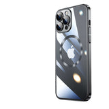 Apple iPhone 14 Pro Kılıf Wireless Şarj Özellikli Sert PC Zore Riksos M-safe Kapak