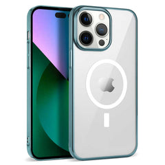 Apple iPhone 14 Pro Kılıf Zore Wireless Şarj Özellikli Pixel M-safe Kapak