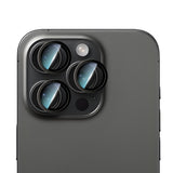 Apple iPhone 14 Pro Max CaseWorld Alloy Serisi Oleofobik Anti Reflective Kamera Lens Koruyucu