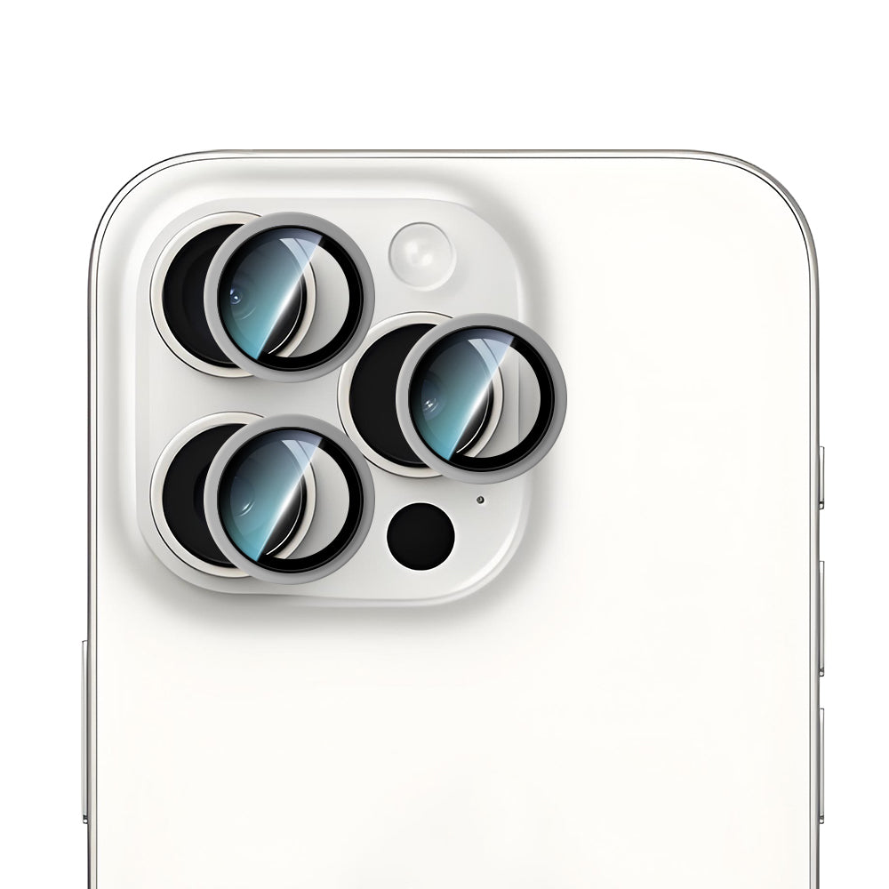Apple iPhone 14 Pro Max CaseWorld Alloy Serisi Oleofobik Anti Reflective Kamera Lens Koruyucu