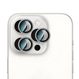 Apple iPhone 14 Pro Max CaseWorld Alloy Serisi Oleofobik Anti Reflective Kamera Lens Koruyucu