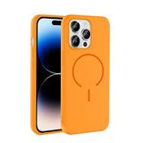 Apple iPhone 14 Pro Max Kılıf M-safe Şarj Özellikli Zore Meta Kapak