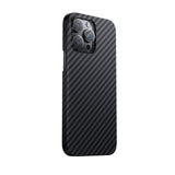 Apple iPhone 14 Pro Max Kılıf M-safe Özellikli Karbon Fiber Benks Essential Kevlar Kapak