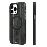Apple iPhone 14 Pro Max Kılıf M-safe Şarj Özellikli Sararmaya Dayanıklı Youngkit Wood Forest Serisi Kapak