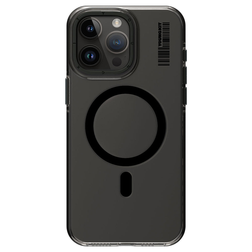 Apple iPhone 14 Pro Max Kılıf M-safe Şarj Özellikli Şeffaf Youngkit Crystal Shield Serisi Kapak