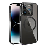 Apple iPhone 14 Pro Max Kılıf M-safe Şarj Özellikli Standlı Zore Klon Kapak