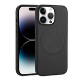 Apple iPhone 14 Pro Max Kılıf PU Deri M-safe Wireless Şarj Özellikli Zore Derix Kapak