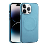 Apple iPhone 14 Pro Max Kılıf PU Deri M-safe Wireless Şarj Özellikli Zore Derix Kapak
