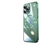 Apple iPhone 14 Pro Max Kılıf Wireless Şarj Özellikli Sert PC Zore Riksos M-safe Kapak