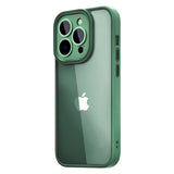 Apple iPhone 14 Pro Max Kılıf Wiwu VCC-104 Lens Korumalı Renkli Kenar Arkası Şeffaf Vivid Clear Kapak