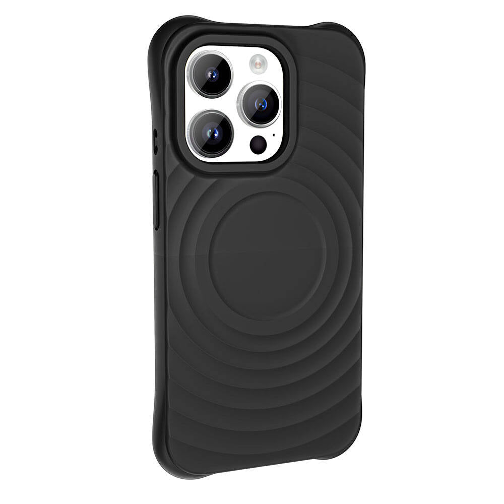 Apple iPhone 14 Pro Max M-safe Şarj Özellikli Airbagli Mat Görünümlü Zore Hepi Kapak