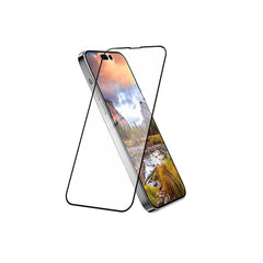 Apple iPhone 14 Pro Max Oleofobik Temperli Ultra HD Lisanslı Switcheasy Vetro 9H Cam Ekran Koruyucu