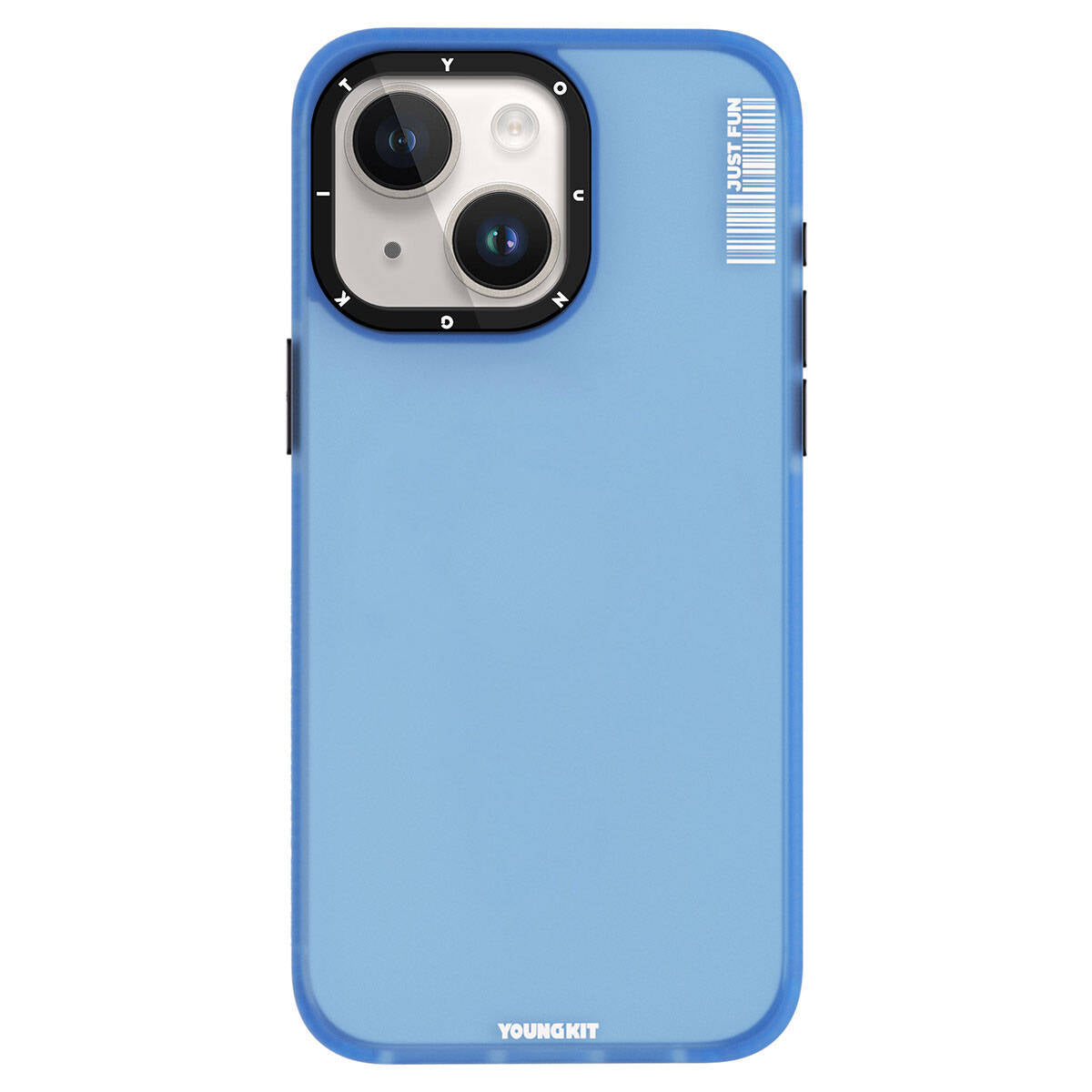 Apple iPhone 15 Kılıf Buzlu Mat Tasarım Youngkit Colored Sand Serisi Kapak