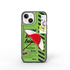 Apple iPhone 15 Kılıf Çift Katman Desenli Wiwu Summer Serisi Kapak