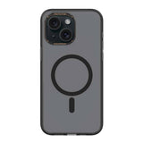 Apple iPhone 15 Kılıf M-safe Şarj Özellikli Cam Arka Yüzey Recci Michelin Serisi Kapak