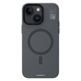 Apple iPhone 15 Kılıf M-safe Şarj Özellikli Standlı YoungKit Hermit Bracket Serisi Kapak