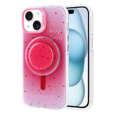 Apple iPhone 15 Kılıf M-safe Şarj Özellikli Tak-Çıkar Pop Soketli Zore Tiktok Kapak