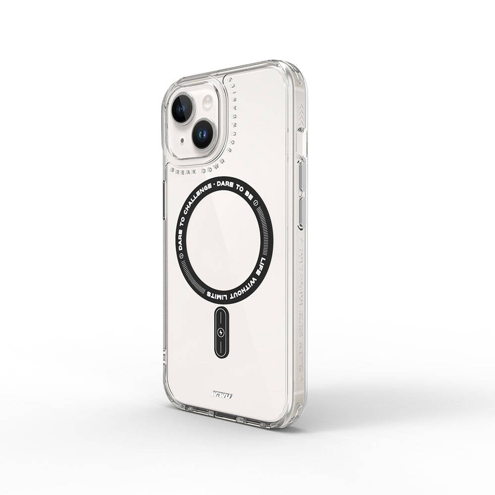 Apple iPhone 15 Kılıf M-safe Şarj Özellikli Wiwu Basic Color J Serisi Kapak