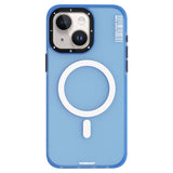 Apple iPhone 15 Kılıf M-safe Şarj Özellikli Youngkit Colored Sand Serisi Kapak