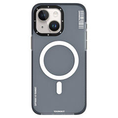 Apple iPhone 15 Kılıf M-safe Şarj Özellikli Youngkit Jiansha Serisi Kapak