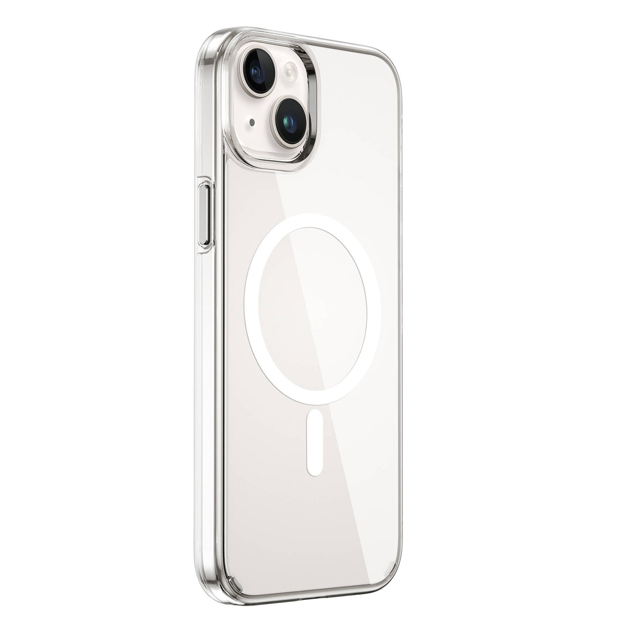 Apple iPhone 15 Kılıf Wiwu FYY-014 M-safe Şarj Özellikli Şeffaf Kapak