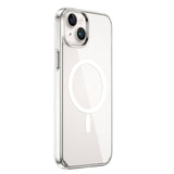 Apple iPhone 15 Kılıf Wiwu FYY-014 M-safe Şarj Özellikli Şeffaf Kapak