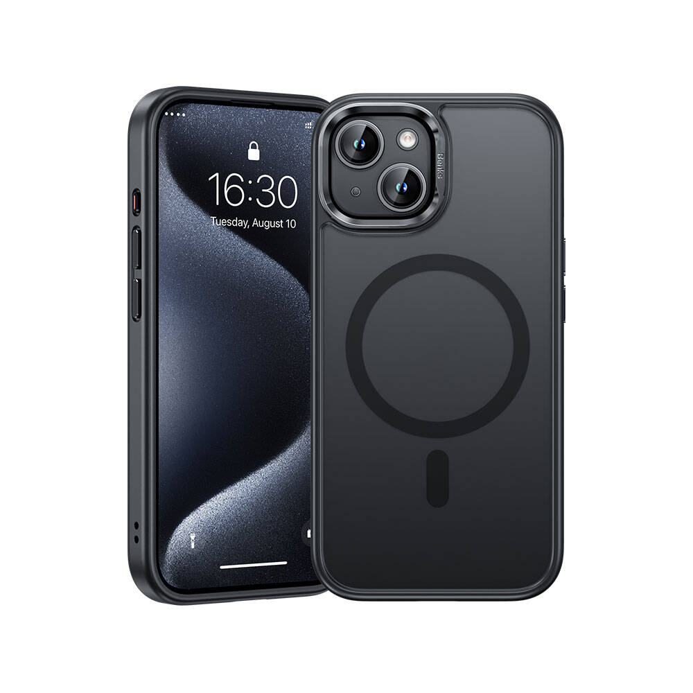 Apple iPhone 15 Plus Kılıf M-safe Şarj Özellikli Benks Mist Protective Kapak