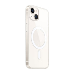 Apple iPhone 15 Plus Kılıf Zore M-safe Şarj Özellikli Şeffaf Tek Kamera Çerçeveli Porto Kapak