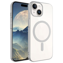 Apple iPhone 15 Plus Kılıf Zore Wireless Şarj Özellikli Pixel M-safe Kapak