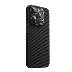 Apple iPhone 15 Pro Kılıf M-safe Özellikli Karbon Fiber Benks Essential ArmorAir 600D Kevlar Kapak