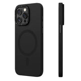 Apple iPhone 15 Pro Kılıf M-safe Şarj Özellikli Çizilmeye ve Aşınmaya Dayanıklı Youngkit Velvet Serisi Kapak