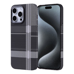 Apple iPhone 15 Pro Kılıf M-safe Şarj Özellikli Karbon Fiber Görünümlü Zore Nekst Kapak