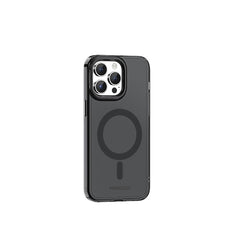 Apple iPhone 15 Pro Kılıf M-safe Şarj Özellikli Saydam Arka Yüzey Recci Crystal Color Serisi Kapak