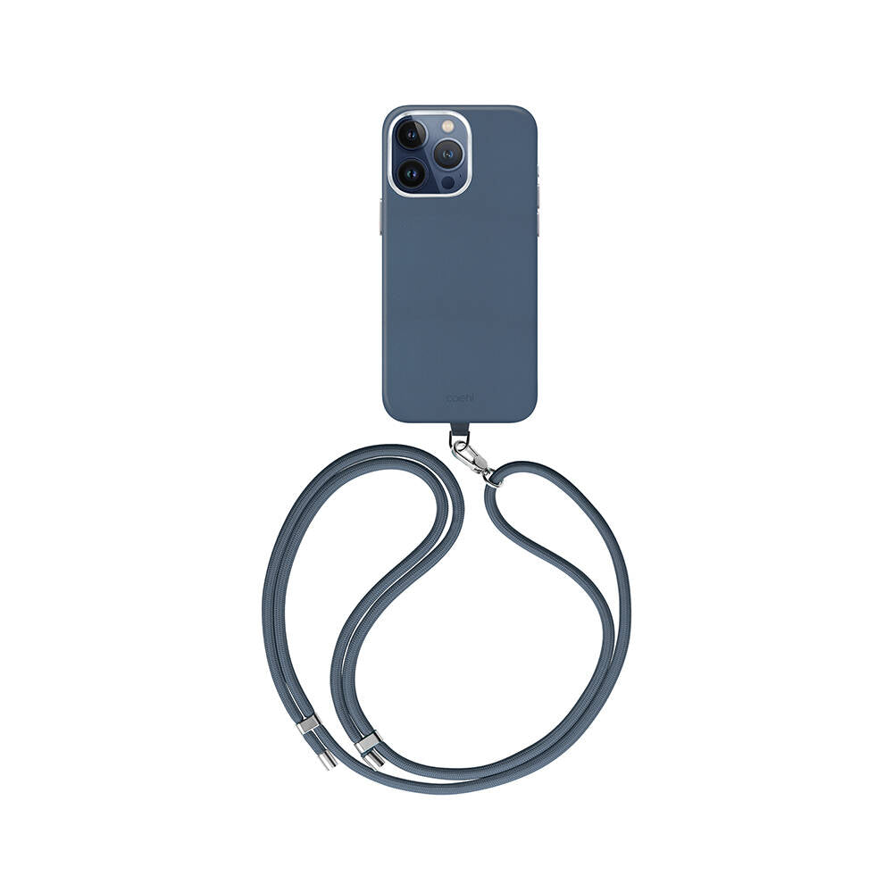 Apple iPhone 15 Pro Kılıf M-safe Şarj Özellikli Soft Arka Yüzey Askı İpli Coehl Muse Kapak