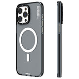 Apple iPhone 15 Pro Kılıf M-safe Şarj Özellikli YoungKit Crystal Color Serisi Kapak