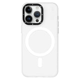 Apple iPhone 15 Pro Kılıf M-safe Şarj Özellikli Youngkit Hidden Sand Serisi Kapak