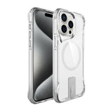 Apple iPhone 15 Pro Kılıf M-safe Şarj Özellikli Zore T-Max Standlı Kapak