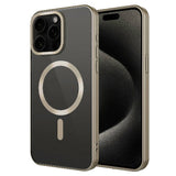 Apple iPhone 15 Pro Kılıf Mat Tasarımlı M-safe Wireless Şarj Özellikli Zore Mat Setro Kapak