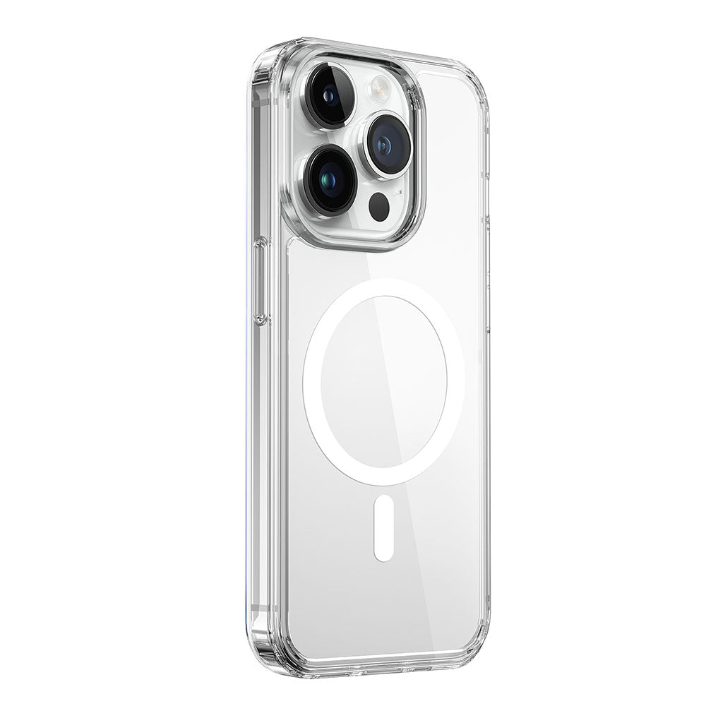 Apple iPhone 15 Pro Kılıf Wiwu MCC-101 Magnetic Crystal Sert PC Kapak