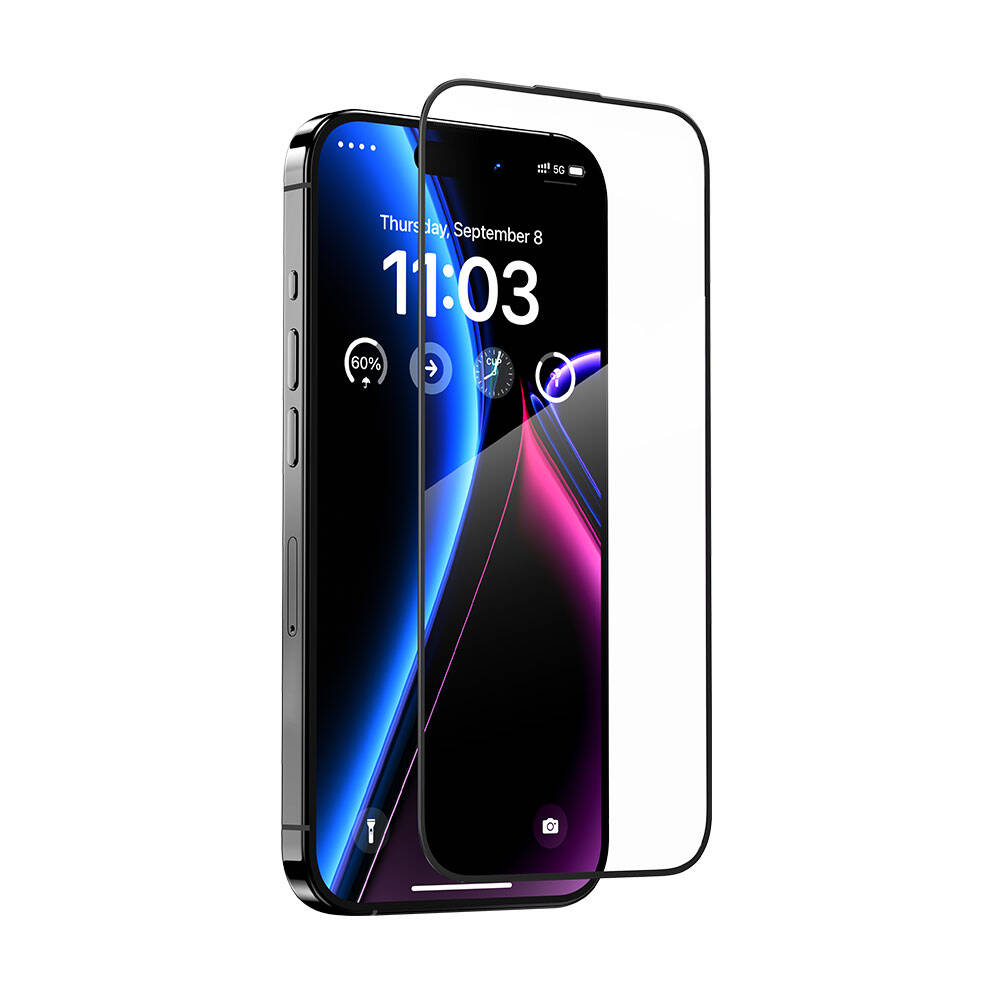 Apple iPhone 15 Pro Max Benks V Pro Ultra Shield 0.3mm Ekran Koruyucu + Kolay Uygulama Aparatlı