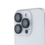 Apple iPhone 15 Pro Max Guess Orjinal Lisanslı Metal Kamera Lens Koruyucu