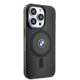 Apple iPhone 15 Pro Max Kılıf BMW M-safe Şarj Özellikli Transparan IML Signature Orjinal Lisanslı Kapak
